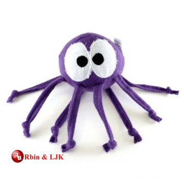 customized OEM design purple octopus stuffed toy